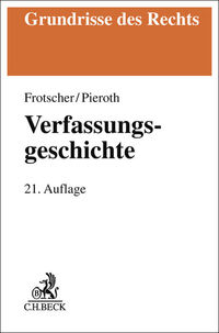 Vorderes Coverbild Grundrisse des Rechts / Verfassungsgeschichte