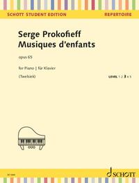 Vorderes Coverbild Musiques d'enfants