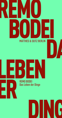 Vorderes Coverbild Das Leben der Dinge
