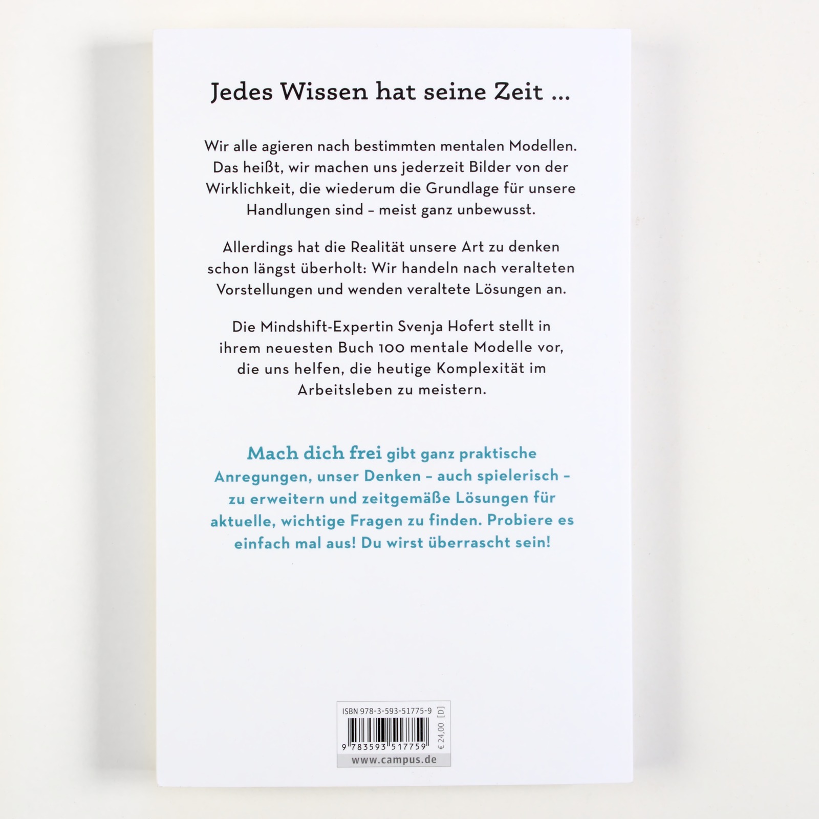 Rückseitencover Mach dich frei!