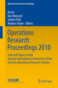 Vorderes Coverbild Operations Research Proceedings 2010