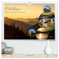 Vorderes Coverbild Ostallgäu - Zwischen Aggenstein und Forggensee (hochwertiger Premium Wandkalender 2025 DIN A2 quer), Kunstdruck in Hochglanz
