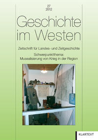 Vorderes Coverbild Geschichte im Westen 27/2012