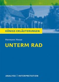 Vorderes Coverbild Unterm Rad von Hermann Hesse.
