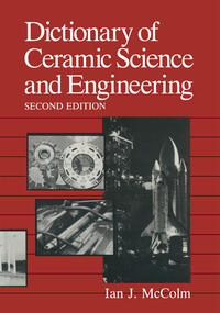 Vorderes Coverbild Dictionary of Ceramic Science and Engineering