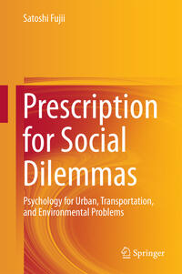 Vorderes Coverbild Prescription for Social Dilemmas