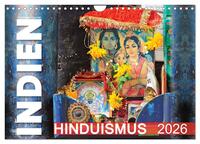 Vorderes Coverbild Indien - Hinduismus (Wandkalender 2026 DIN A4 quer), CALVENDO Monatskalender