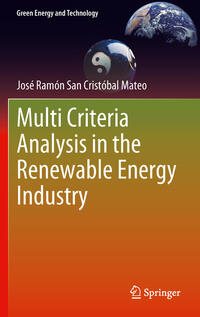 Vorderes Coverbild Multi Criteria Analysis in the Renewable Energy Industry