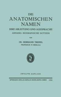 Vorderes Coverbild Die Anatomischen Namen