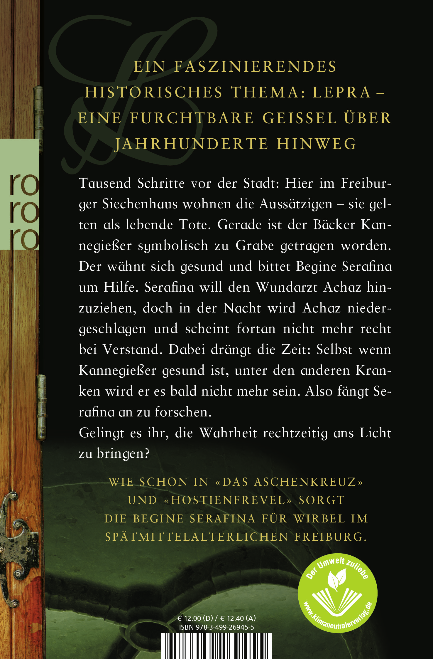 Rückseitencover Das Siechenhaus