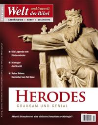 Vorderes Coverbild Welt und Umwelt der Bibel / Herodes
