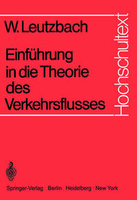 Vorderes Coverbild Einführung in die Theorie des Verkehrsflusses