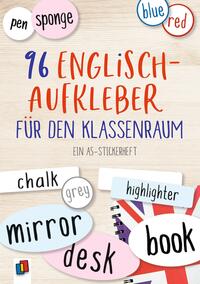 Vorderes Coverbild 96 Englisch-Aufkleber für den Klassenraum