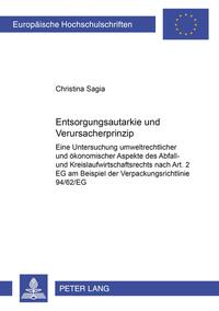Vorderes Coverbild Entsorgungsautarkie und Verursacherprinzip