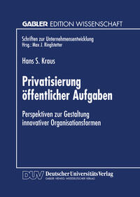 Vorderes Coverbild Privatisierung öffentlicher Aufgaben