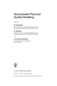 Vorderes Coverbild Groundwater Flow and Quality Modelling