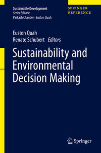 Vorderes Coverbild Sustainability and Environmental Decision Making