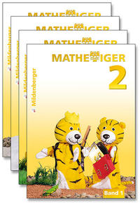 Vorderes Coverbild Mathetiger 2, Jahreszeiten-Bände, Klasse 2 · Erstausgabe