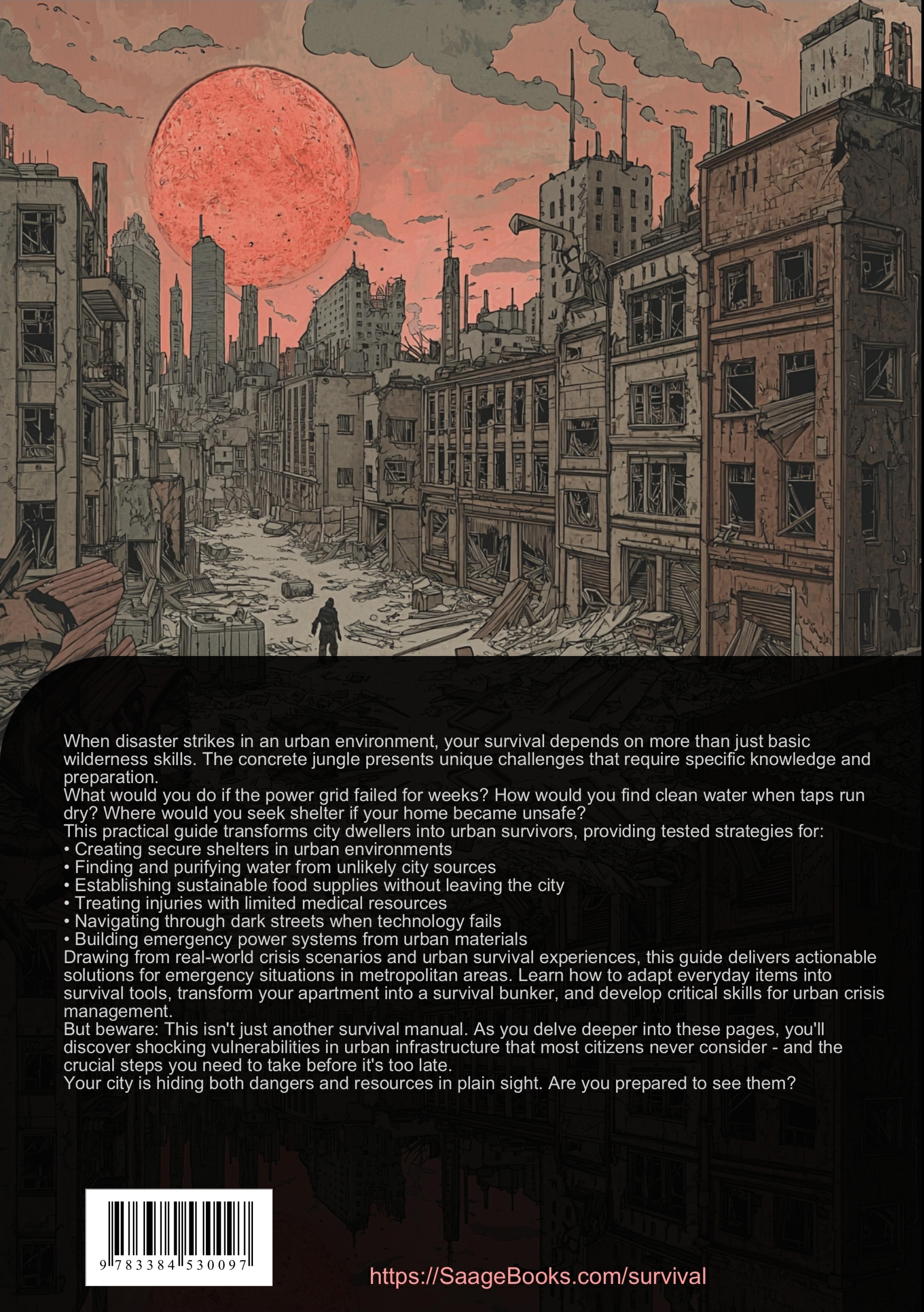 Rückseitencover Urban Survival Guide: Essential Survival Skills for City Preppers
