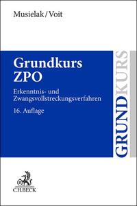 Vorderes Coverbild Grundkurs ZPO