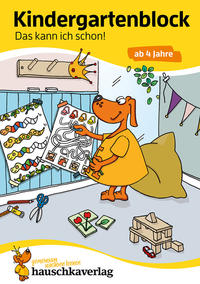 Vorderes Coverbild Kindergartenblock ab 4 Jahre - Das kann ich schon!