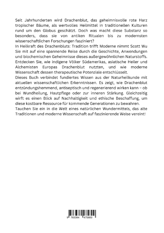 Rückseitencover Heilkraft des Drachenbluts