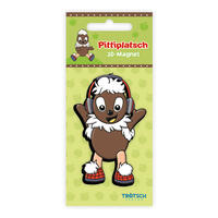 Vorderes Coverbild Trötsch Unser Sandmännchen Magnet Pittiplatsch mit Kopfhörer