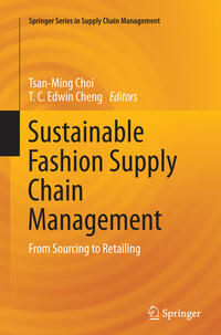 Vorderes Coverbild Sustainable Fashion Supply Chain Management