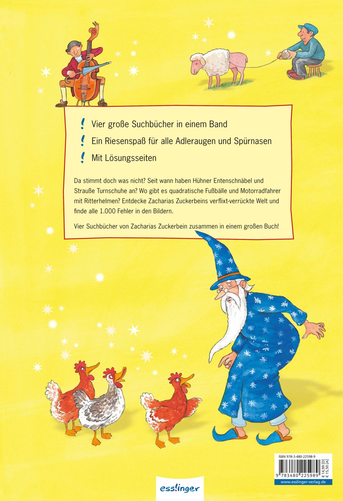 Rückseitencover Das 1000 Fehler-Suchspaßbuch