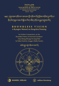 Vorderes Coverbild Kun bZang dGongs Pa Zang Thal- Boundless Vision