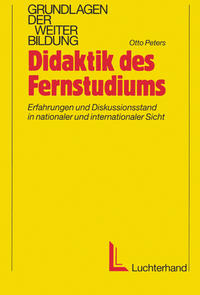 Vorderes Coverbild Didaktik des Fernstudiums