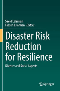 Vorderes Coverbild Disaster Risk Reduction for Resilience