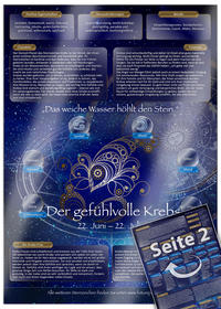 Vorderes Coverbild Sternzeichen Geschenk [Krebs]