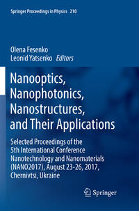 Vorderes Coverbild Nanooptics, Nanophotonics, Nanostructures, and Their Applications