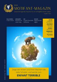 Vorderes Coverbild Das Motifant Magazin