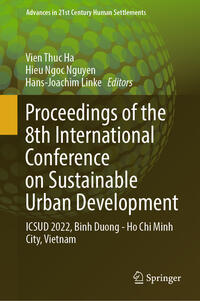 Vorderes Coverbild Proceedings of the 8th International Conference on Sustainable Urban Development