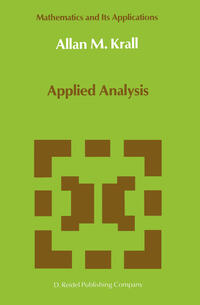 Vorderes Coverbild Applied Analysis