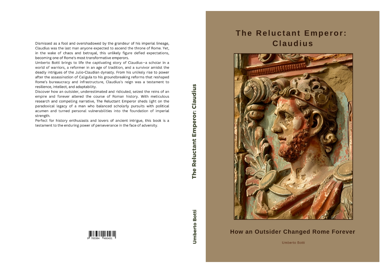 Gesamtes Coverbild The Reluctant Emperor: Claudius