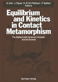 Vorderes Coverbild Equilibrium and Kinetics in Contact Metamorphism