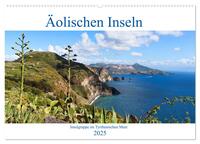 Vorderes Coverbild Äolische Inseln (Wandkalender 2025 DIN A2 quer), CALVENDO Monatskalender