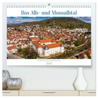 Vorderes Coverbild Das Alb- und Moosalbtal (hochwertiger Premium Wandkalender 2026 DIN A2 quer), Kunstdruck in Hochglanz