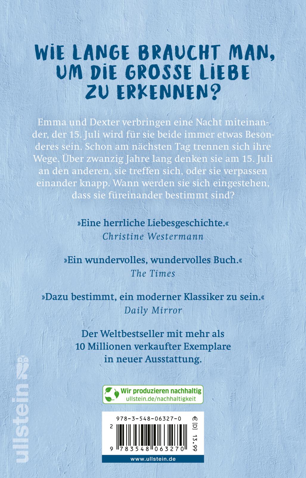 Rückseitencover Zwei an einem Tag
