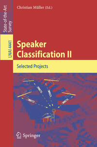 Vorderes Coverbild Speaker Classification II