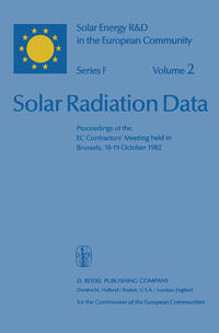 Vorderes Coverbild Solar Radiation Data
