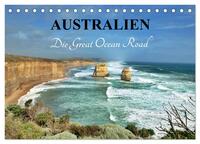 Vorderes Coverbild Australien - Die Great Ocean Road (Tischkalender 2025 DIN A5 quer), CALVENDO Monatskalender