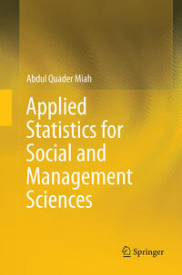 Vorderes Coverbild Applied Statistics for Social and Management Sciences