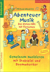 Vorderes Coverbild Abenteuer Musik - Das Noten-ABC mit Tiernamen