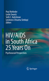 Vorderes Coverbild HIV/AIDS in South Africa 25 Years On