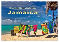 Vorderes Coverbild Die großen Antillen - Jamaica (Wandkalender 2025 DIN A2 quer), CALVENDO Monatskalender