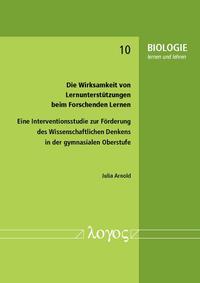 Vorderes Coverbild Die Wirksamkeit von Lernunterstützungen beim Forschenden Lernen